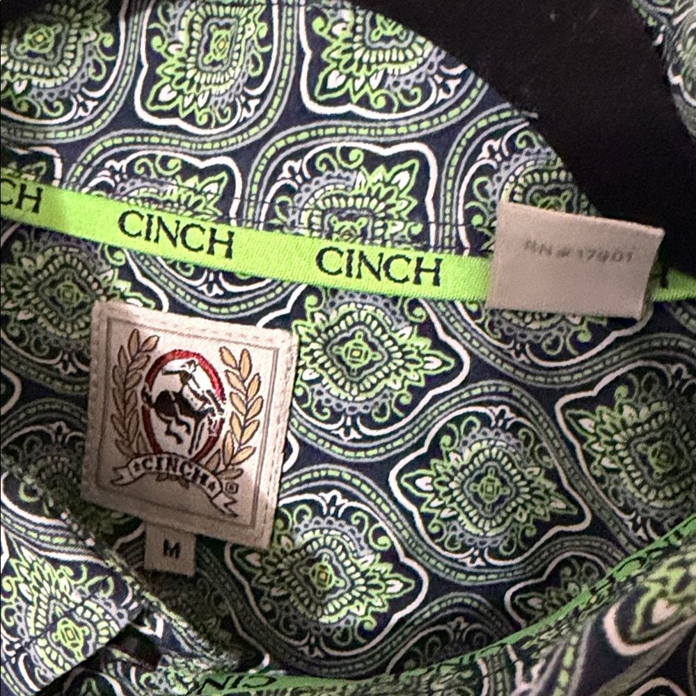 Cinch Men's button down long sleeve - Picture 3 of 5
